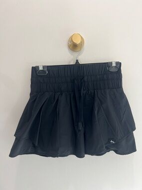 NWOT JoyLab Black Ruffled Athletic Skort - Size XS
